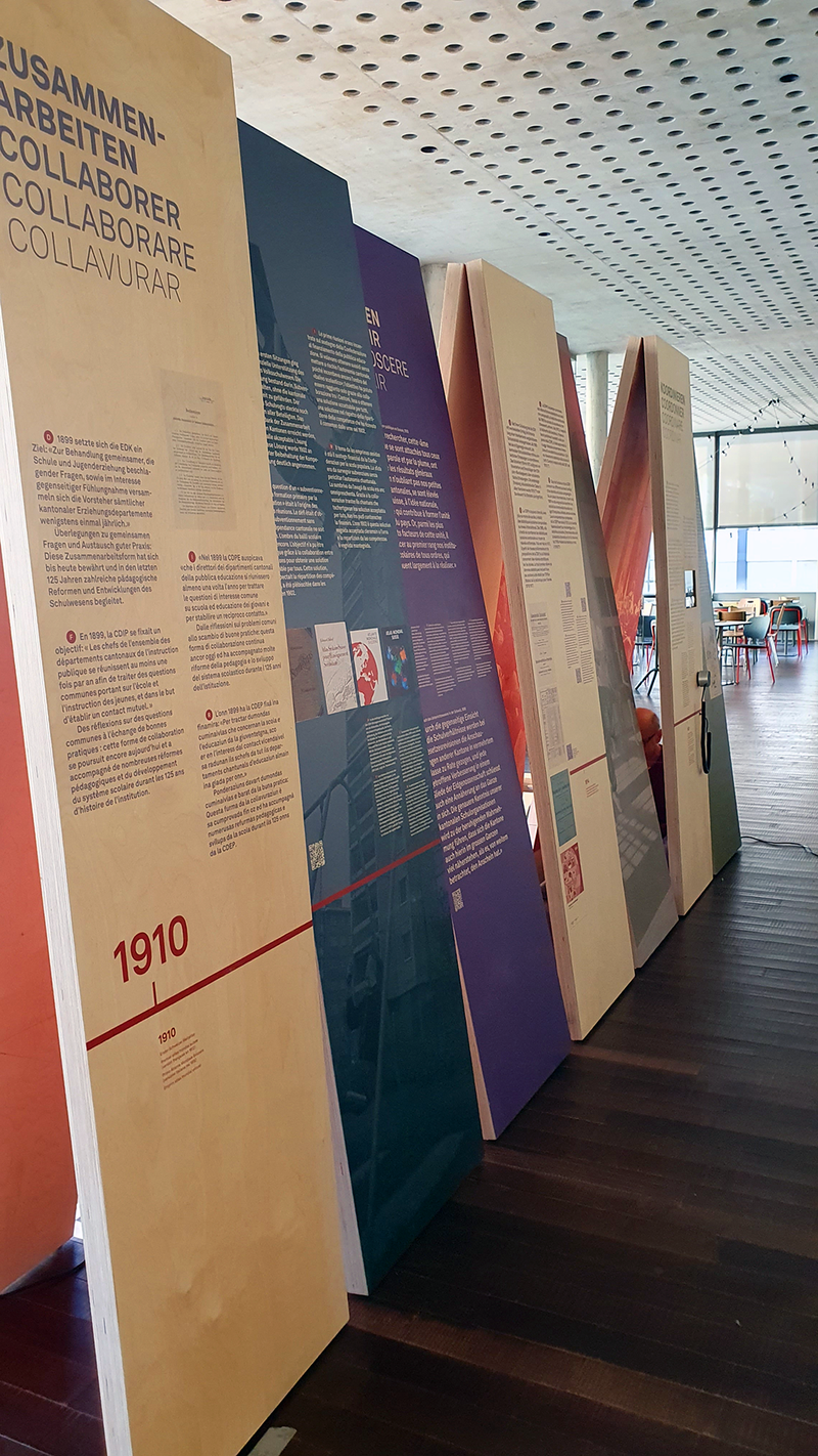 Ausschnitt aus der Ausstellung