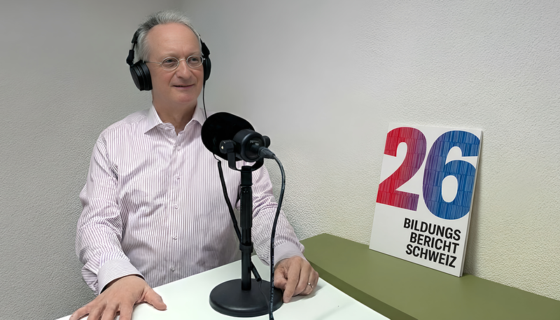 Stefan C. Wolter im Podcast-Studio