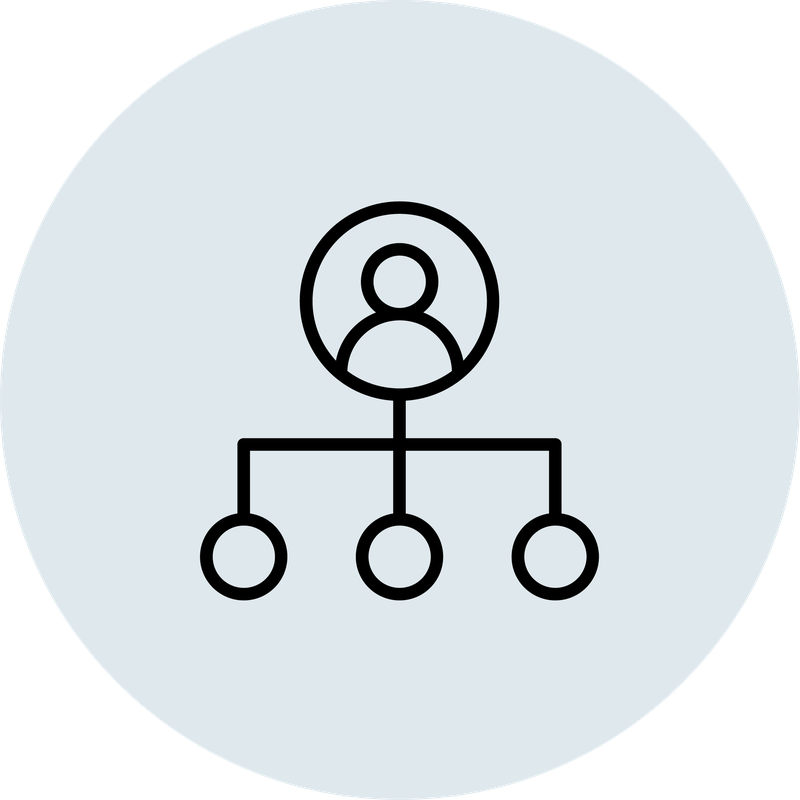 Icon: organisational chart