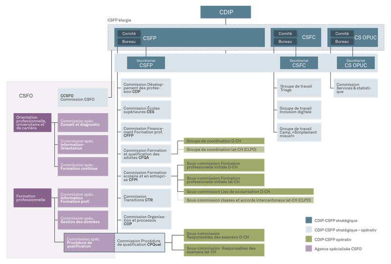 Organigramme CSFP