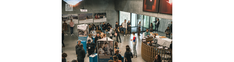 Photo prise lors de la séance d'information organisée par la FH Graubünden